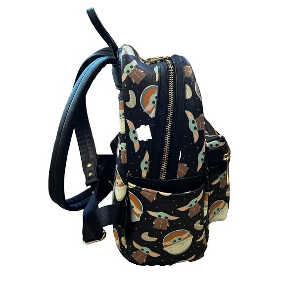 Disney Parks Loungefly Grogu Baby Yoda STAR WARS Mandalorian Mini Backpack main image 7